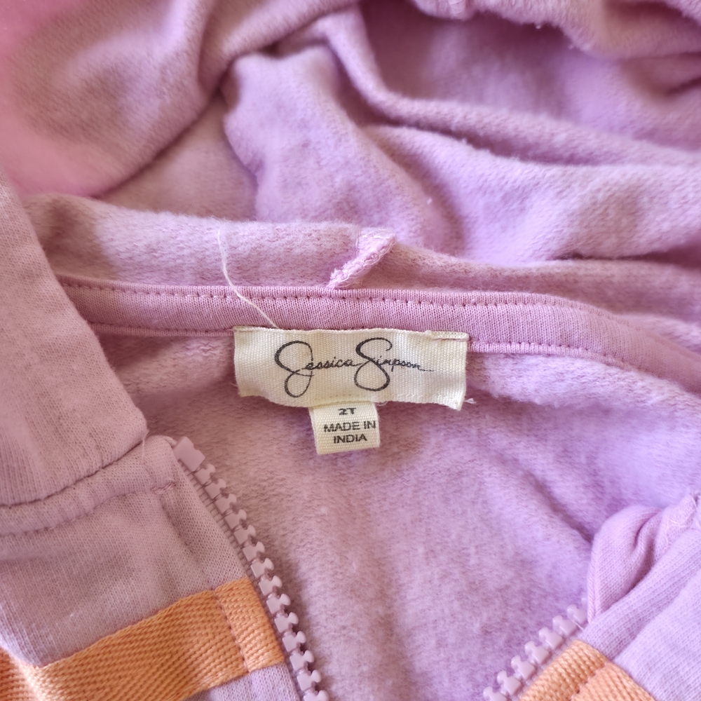 Jessica Simpson Pink and Orange Hoodie - Picture 5 of 7